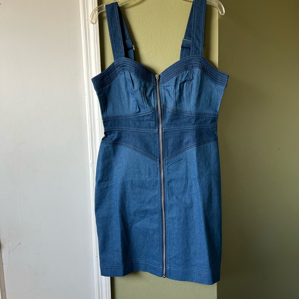 NWT Betsey Johnson Denim Dress - Picture 4 of 8